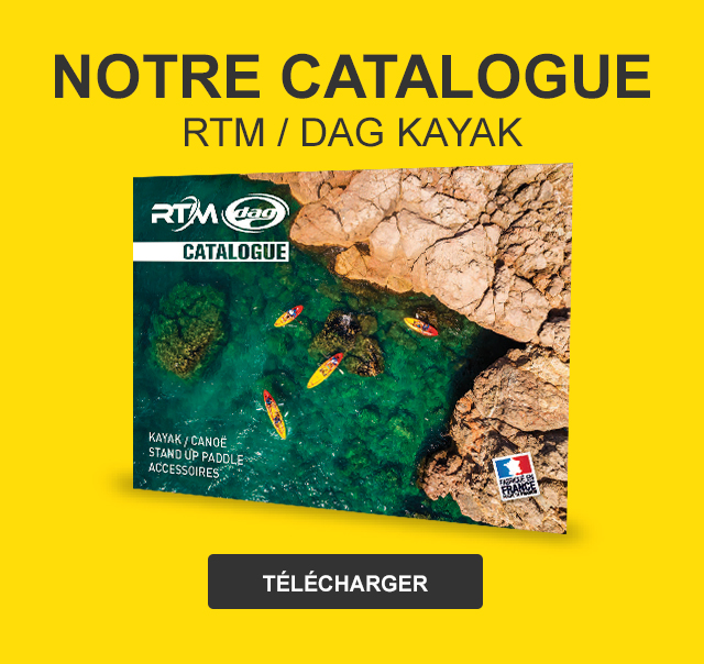 Catalogue FRANCE 2022/2023 des produits RTM / DAG. Retrouvez les produits kayaks, sup, canoes et accessoires